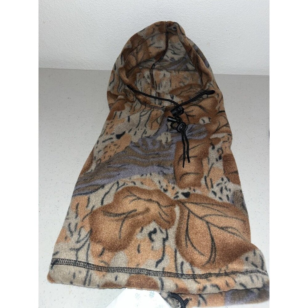 Hot Headz Polarex 6 in 1 Fleece Hood Camouflage One Size NWT Hunting